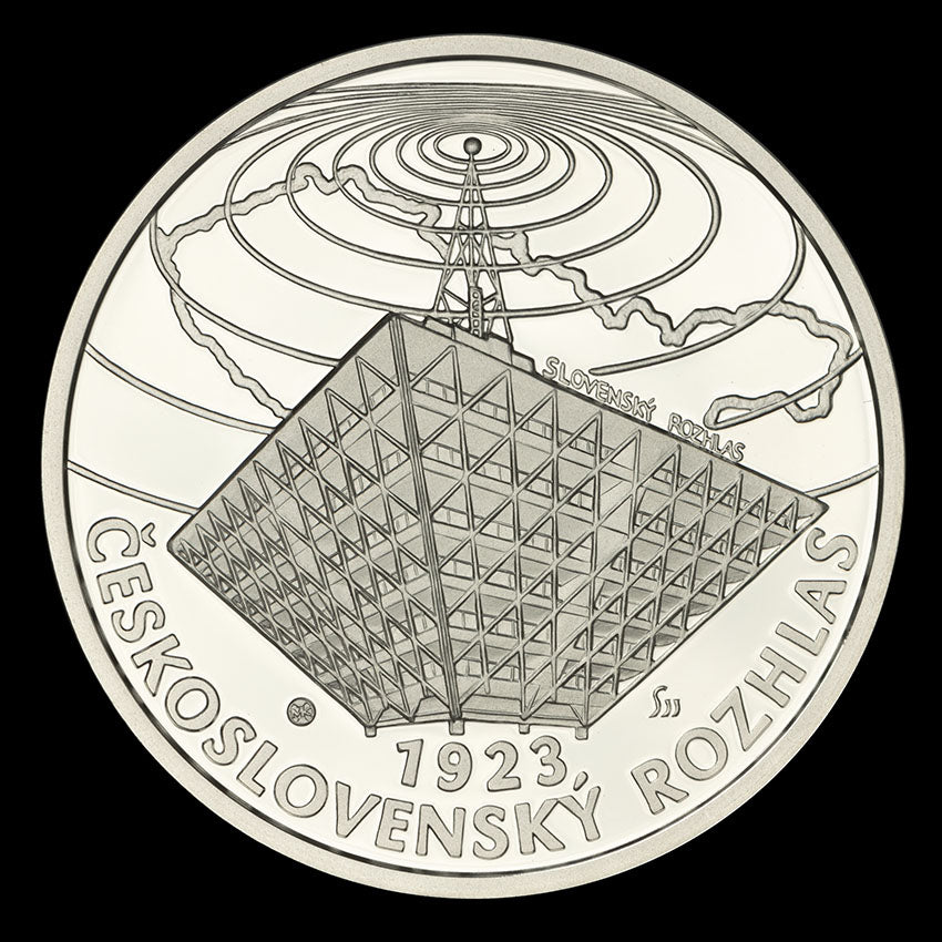 10 EURO/2023 - Začiatok pravidelného vysielania československého rozhlasu - 100. výročie - BK
