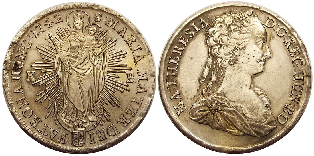 Desať denárov z roku 1742 – svedok vlády Márie Terézie
