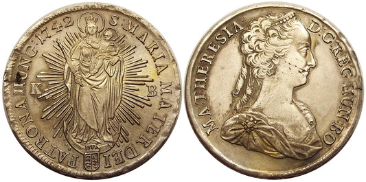 Desať denárov z roku 1742 – svedok vlády Márie Terézie